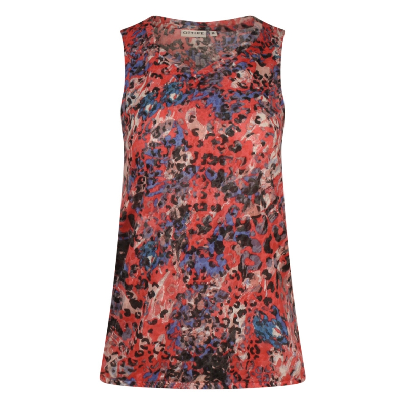 City Life 213834 Z90655 singlets Koraal