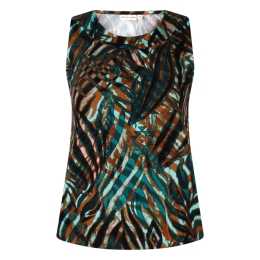 City Life 206902 W10009 dames singlet Petrol