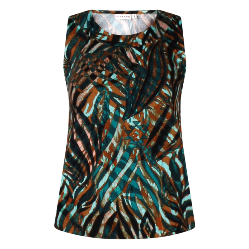City Life 206902 W10009 singlets Petrol