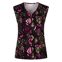 City Life 213172 W10008 dames singlet Army