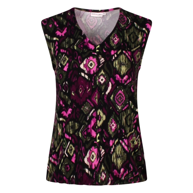 City Life 213172 W10008 singlets Army