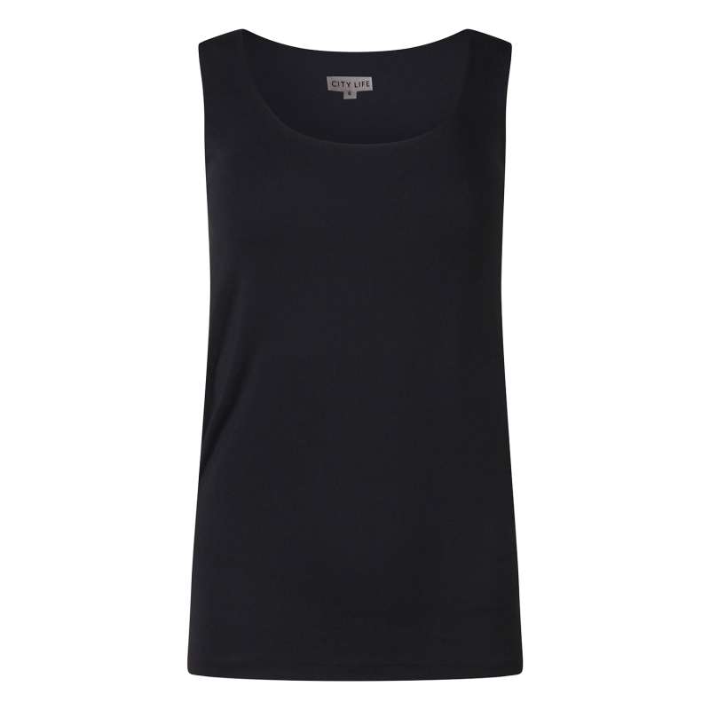 City Life 206891 Z10476 singlets Zwart
