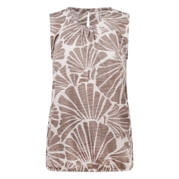 City Life 214185 Z10466 dames singlet Taupe