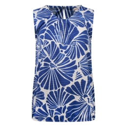 City Life 214185 Z10466 dames singlet Kobalt