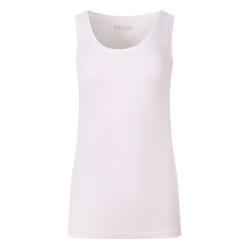 City Life 206022A Z10633 singlets Wit