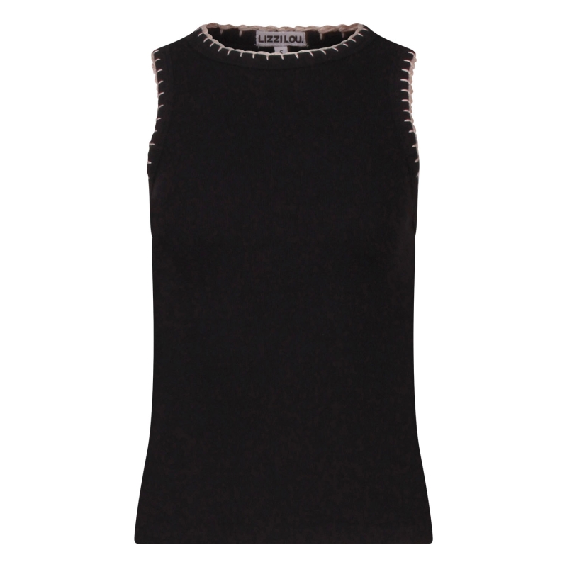 lizzi lou CX90984 Z10677 singlets Zwart