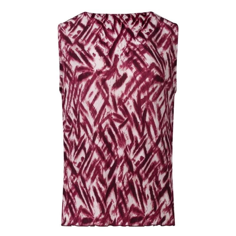 City Life 213825 Z10707 singlets Wijnrood