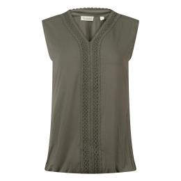 So Soire Pip Z10721 dames singlet Army