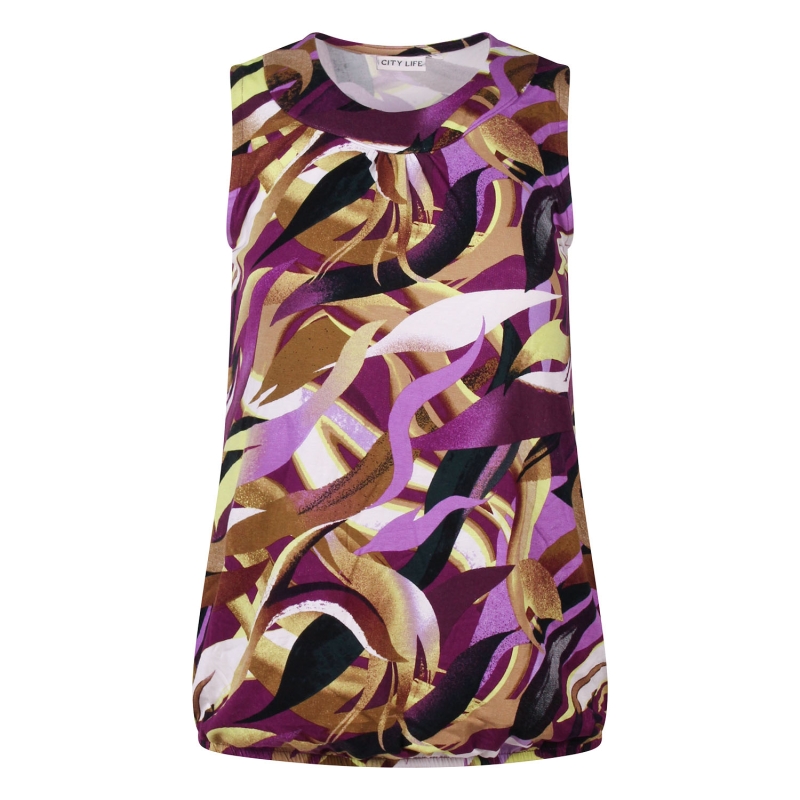 City Life 206902 W20015 singlets Aubergine