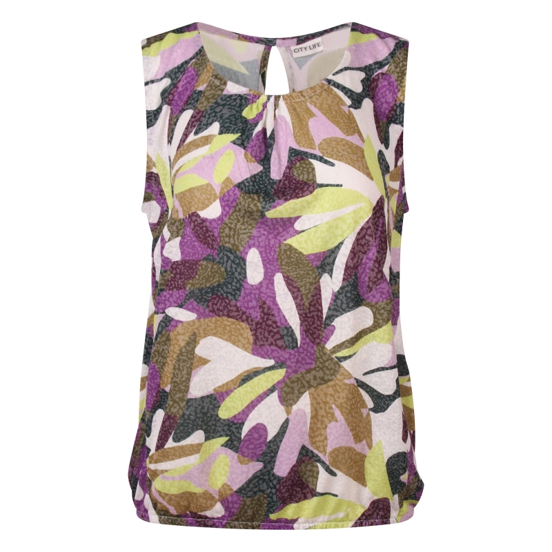 City Life 214286 W20012 singlets Aubergine