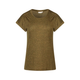 City Life 213876 W10026 dames T-shirt km Groen olijf