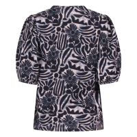 lizzi lou Daantje aop Z10496 t-shirts korte mouw Marine