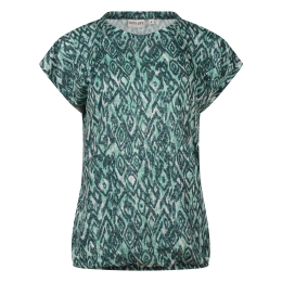 City Life 211571 Z10456 dames T-shirt km Petrol