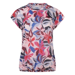 City Life 211571-01 Z10457 dames T-shirt km Kobalt