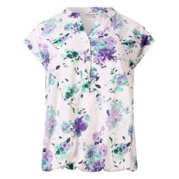 City Life 213315 Z10471 dames T-shirt km Petrol