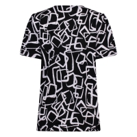 City Life 213833 Z10459 t-shirts korte mouw Zwart