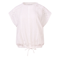 City Life Avelie Z10584 t-shirts korte mouw Ecru