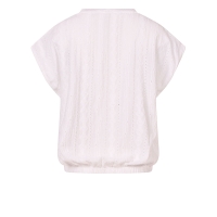 City Life Avelie Z10584 t-shirts korte mouw Ecru