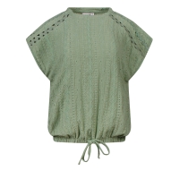 City Life Avelie Z10584 t-shirts korte mouw Groen mos