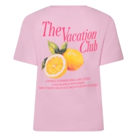 lizzi lou Badia neon Z10575 t-shirts korte mouw Rose