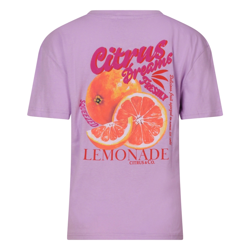 lizzi lou Badia Z10576 t-shirts korte mouw Lila