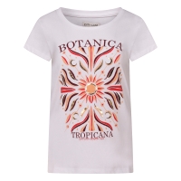 City Life Baudy Z10577 t-shirts korte mouw Wit