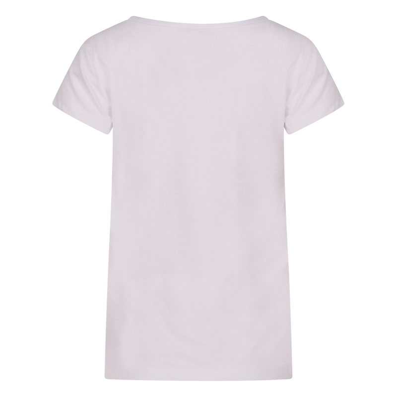 City Life Baudy Z10577 t-shirts korte mouw Wit