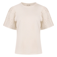 City Life Giselle Z10578 t-shirts korte mouw Ecru