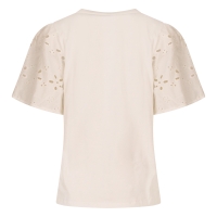 City Life Giselle Z10578 t-shirts korte mouw Ecru