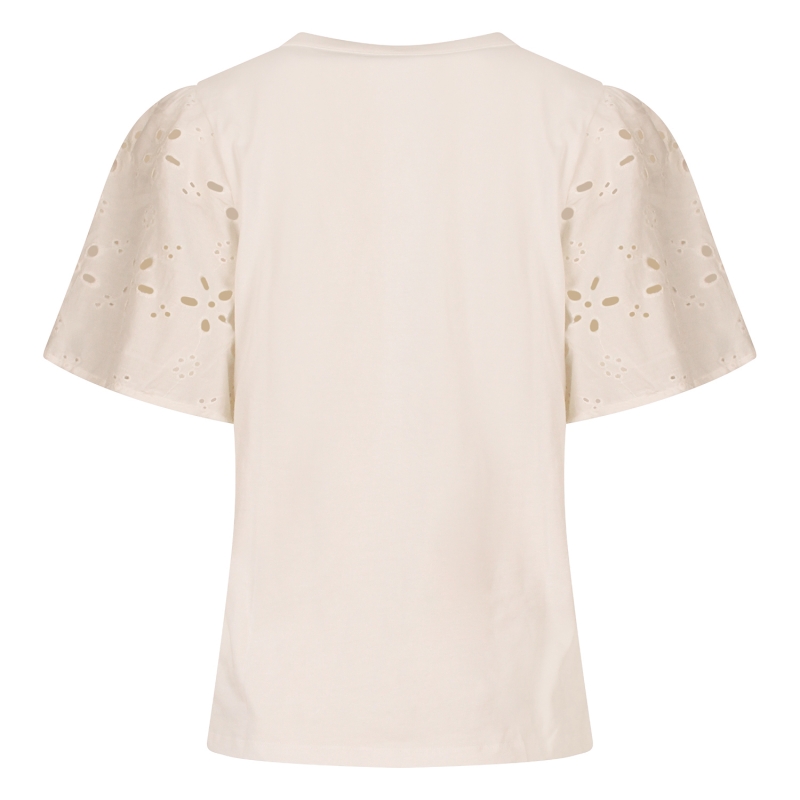 City Life Giselle Z10578 t-shirts korte mouw Ecru