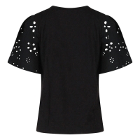 City Life Giselle Z10578 t-shirts korte mouw Zwart