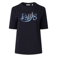 So Soire Franka Z10550 t-shirts korte mouw Marine