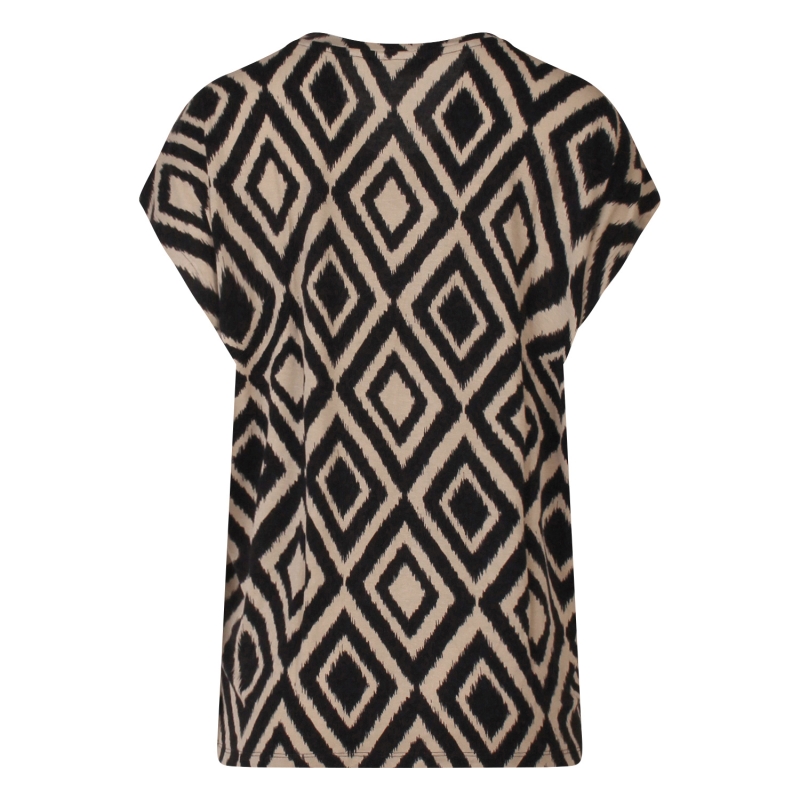 City Life LT-65931 Z10431 t-shirts korte mouw Zwart