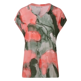 City Life LT-65931 Z10431 dames T-shirt km Grijs