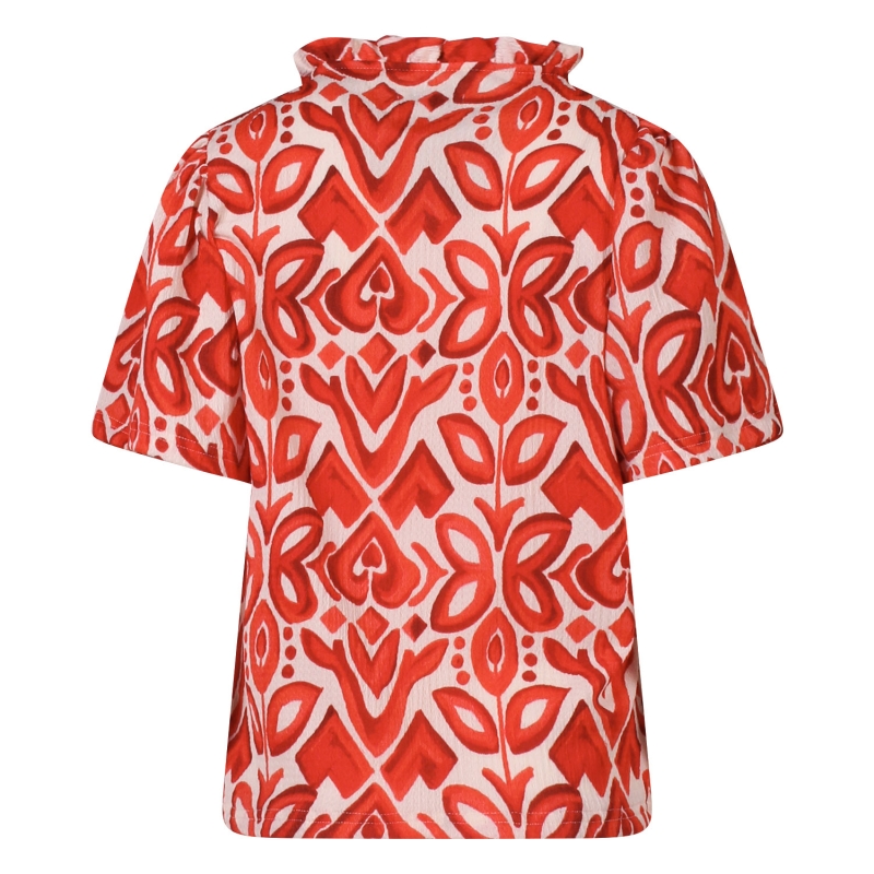 City Life LT66059-A Z10555 t-shirts korte mouw Koraal