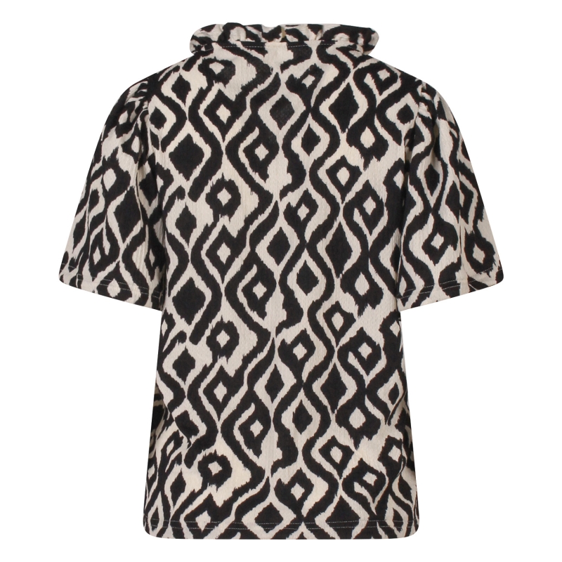 City Life LT66059-A Z10555 t-shirts korte mouw Zwart