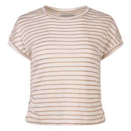 City Life LT689807 Z10564 dames T-shirt km Taupe