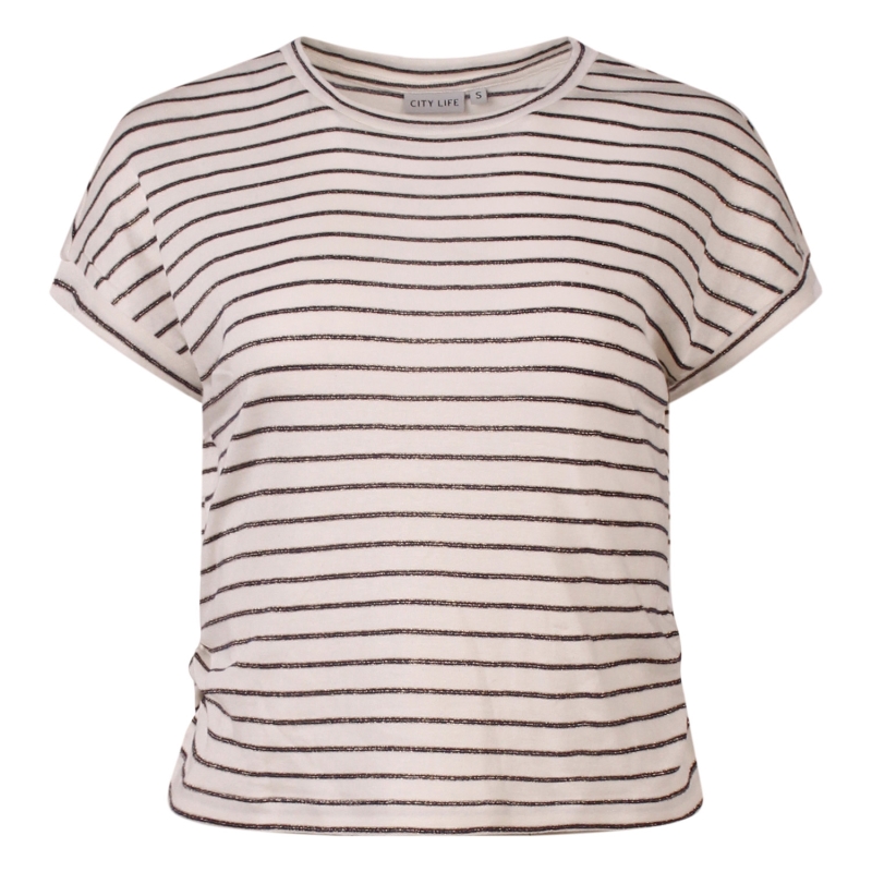City Life LT689807 Z10564 t-shirts korte mouw Marine