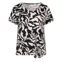 City Life CX90721R2 Z10524 t-shirts korte mouw Zwart