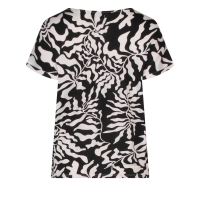 City Life CX90721R2 Z10524 t-shirts korte mouw Zwart