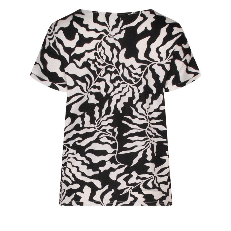 City Life CX90721R2 Z10524 t-shirts korte mouw Zwart