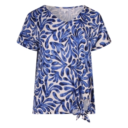 City Life CX90721R2 Z10524 dames T-shirt km Kobalt