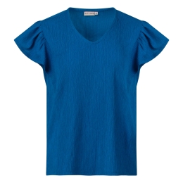 City Life CX90944 Z10518 dames T-shirt km Kobalt