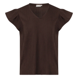 City Life CX90944 Z10518 dames T-shirt km Bruin