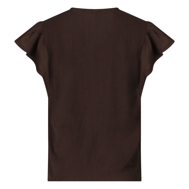 City Life CX90944 Z10518 t-shirts korte mouw Bruin