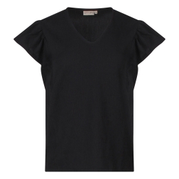City Life CX90944 Z10518 dames T-shirt km Zwart
