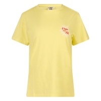 lizzi lou CX90945 Z10521 t-shirts korte mouw Geel
