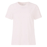 City Life 213723 Z10631 t-shirts korte mouw Ecru