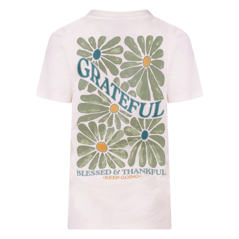 lizzi lou 213724A Z10627 t-shirts korte mouw Ecru