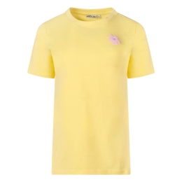 lizzi lou 213724A Z10627 dames T-shirt km Geel